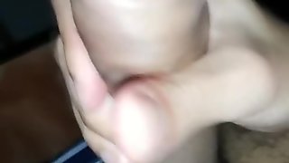Jerking off POV and eating my own cum - Camilo Brown